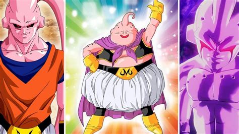 majin boo gordo y flaco|Transformaciones de Boo 